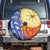 Philippines Spare Tire Cover Pilipinas Polynesian Pattern