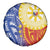 Philippines Spare Tire Cover Pilipinas Polynesian Pattern