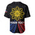 Personalized Philippines Independence Day Baseball Jersey Filipino 126th Anniversary Sun Tattoo