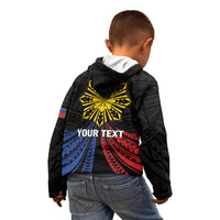 Personalized Philippines Independence Day Kid Hoodie Filipino 126th Anniversary Sun Tattoo