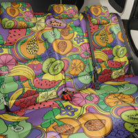 Hawaii Fruits Hippie Style Back Car Seat Cover Vibrant Colorful LT01 - Polynesian Pride
