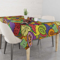 Hawaii Fruits Hippie Style Tablecloth Vibrant Colorful LT01 - Polynesian Pride