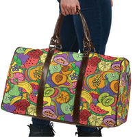 Hawaii Fruits Hippie Style Travel Bag Vibrant Colorful