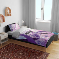 Polynesian Lupus Awareness Bedding Set Butterfly Hologram Lupus Warrior LT01 - Polynesian Pride