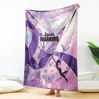 Polynesian Lupus Awareness Blanket Butterfly Hologram Lupus Warrior LT01 - Polynesian Pride