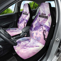 Polynesian Lupus Awareness Car Seat Cover Butterfly Hologram Lupus Warrior LT01 - Polynesian Pride
