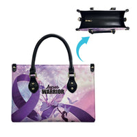 Polynesian Lupus Awareness Leather Bag Butterfly Hologram Lupus Warrior LT01 - Polynesian Pride