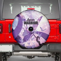 Polynesian Lupus Awareness Spare Tire Cover Butterfly Hologram Lupus Warrior