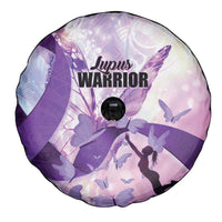Polynesian Lupus Awareness Spare Tire Cover Butterfly Hologram Lupus Warrior