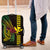 Hawaii Kakau Hammerhead Shark Luggage Cover Neon Plumeria Pattern