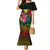 Hawaii Kanaka Maoli Flag Day Mermaid Dress Tropical Flowers