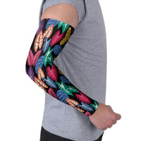 Hawaii Colorful Tropical Leaves Arm Sleeves LT01 - Polynesian Pride