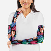 Hawaii Colorful Tropical Leaves Arm Sleeves LT01 - Polynesian Pride
