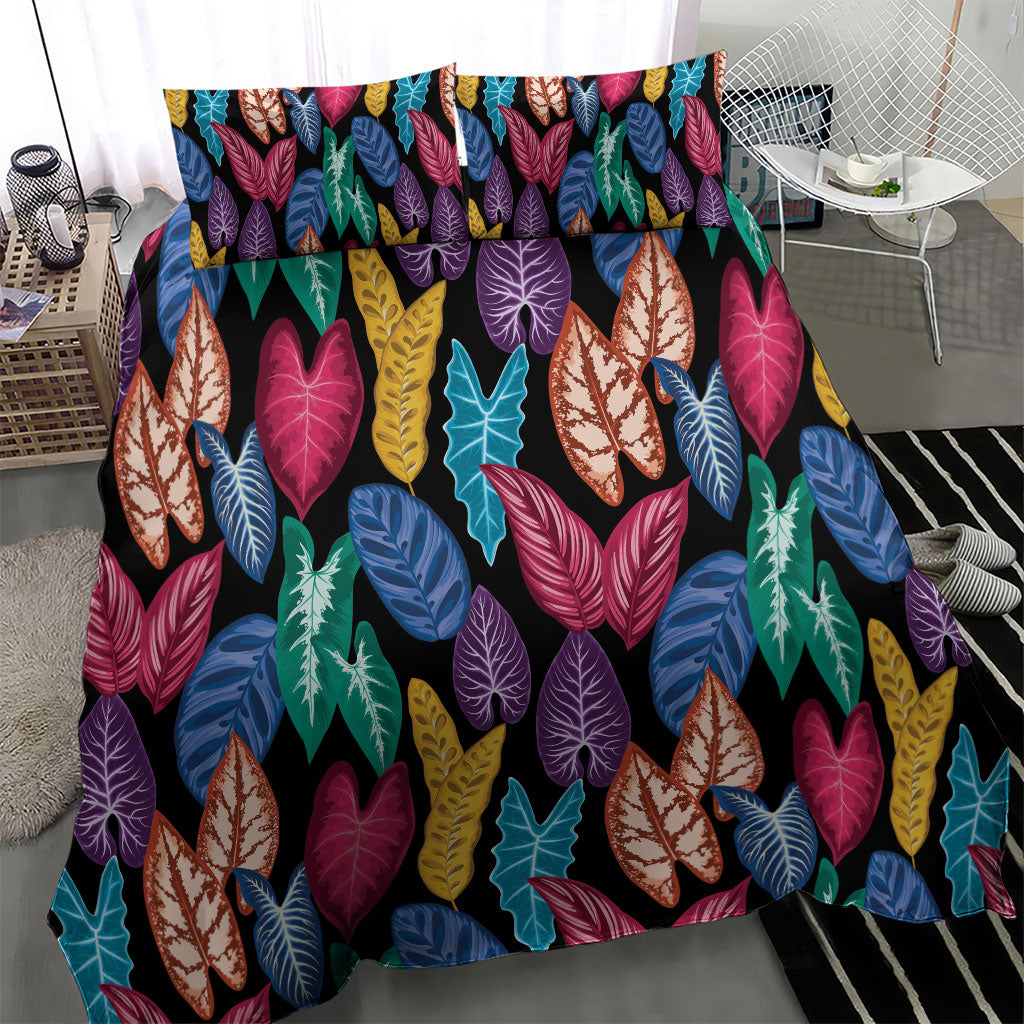 Hawaii Colorful Tropical Leaves Bedding Set LT01 - Polynesian Pride