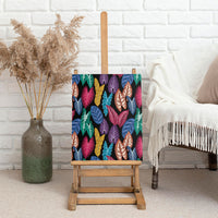 Hawaii Colorful Tropical Leaves Canvas Wall Art LT01 - Polynesian Pride