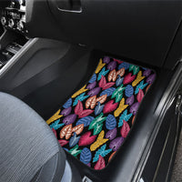 Hawaii Colorful Tropical Leaves Car Mats LT01 - Polynesian Pride