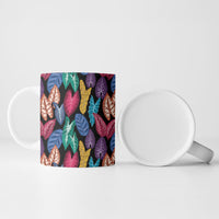 Hawaii Colorful Tropical Leaves Ceramic Mug LT01 - Polynesian Pride