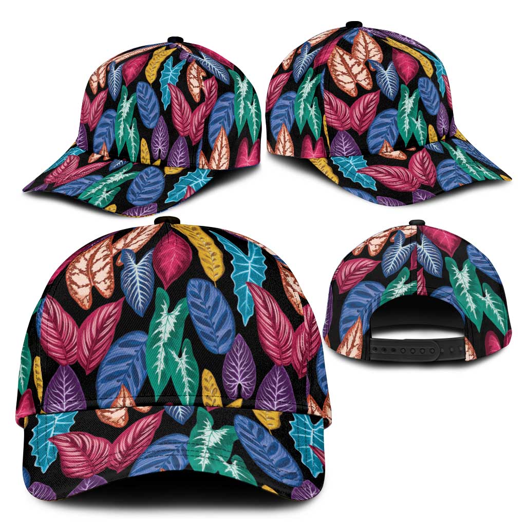 Hawaii Colorful Tropical Leaves Classic Cap LT01 - Polynesian Pride