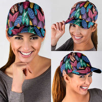 Hawaii Colorful Tropical Leaves Classic Cap LT01 - Polynesian Pride