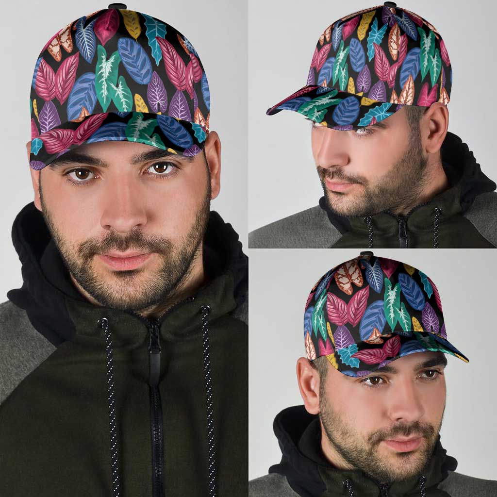 Hawaii Colorful Tropical Leaves Classic Cap LT01 - Polynesian Pride