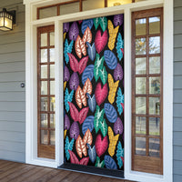 Hawaii Colorful Tropical Leaves Door Cover LT01 - Polynesian Pride