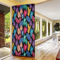 Hawaii Colorful Tropical Leaves Door Cover LT01 - Polynesian Pride