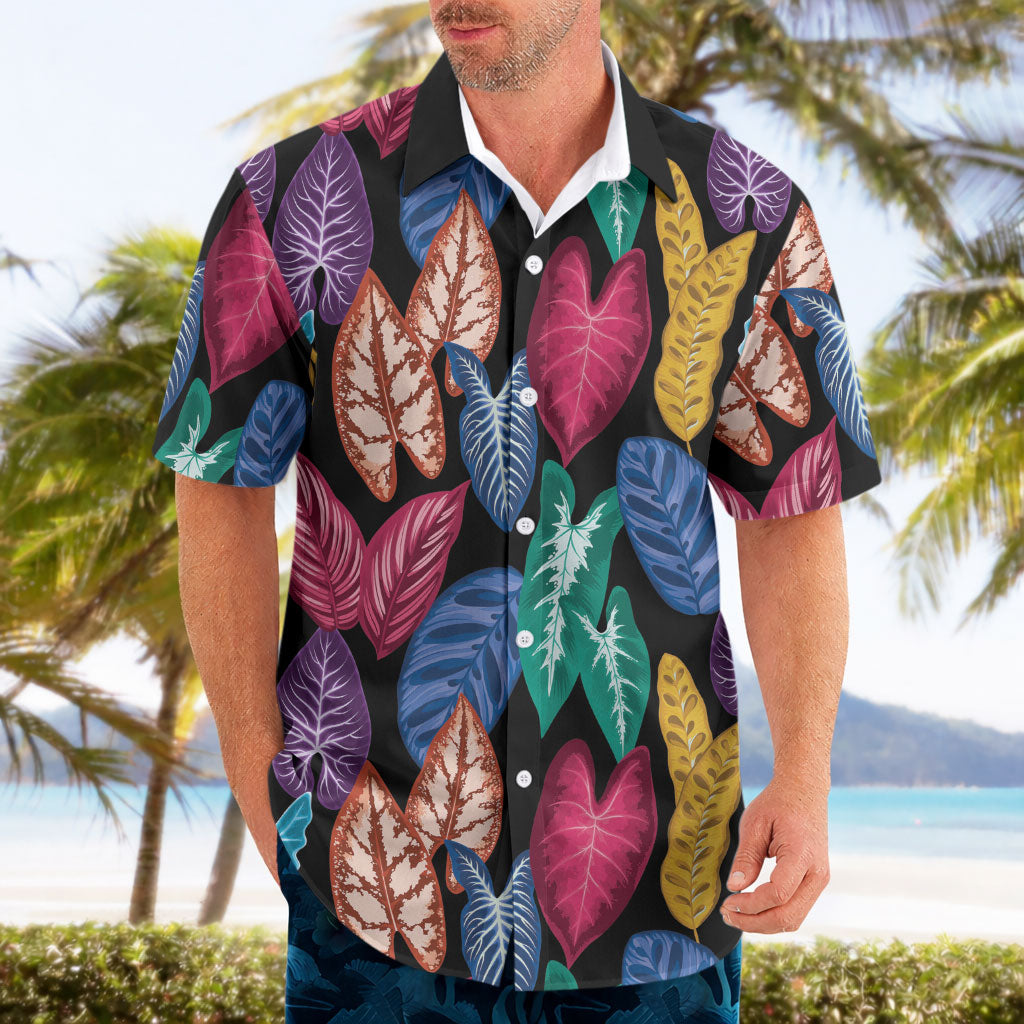 Hawaii Colorful Tropical Leaves Hawaiian Shirt LT01 - Polynesian Pride