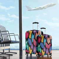 Hawaii Colorful Tropical Leaves Luggage Cover LT01 - Polynesian Pride