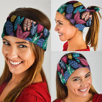 Hawaii Colorful Tropical Leaves Neck Gaiter LT01 - Polynesian Pride
