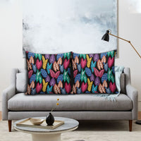 Hawaii Colorful Tropical Leaves Pillow Cover LT01 - Polynesian Pride