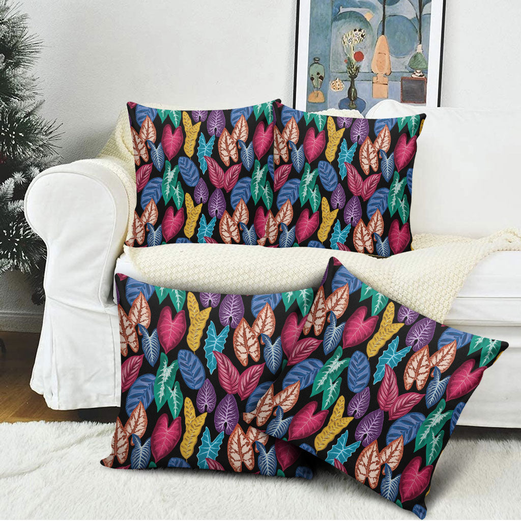 Hawaii Colorful Tropical Leaves Pillow Cover LT01 - Polynesian Pride