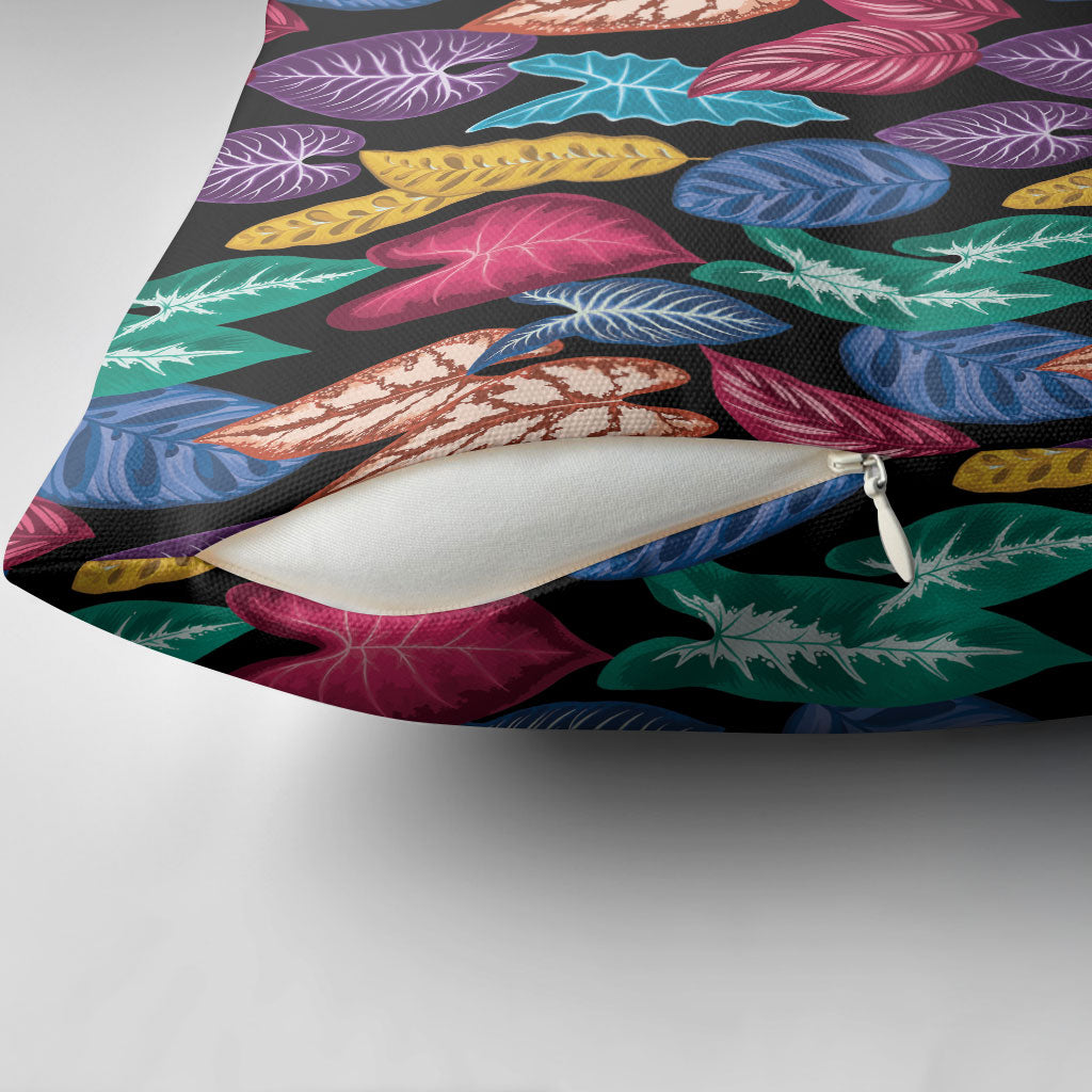 Hawaii Colorful Tropical Leaves Pillow Cover LT01 - Polynesian Pride