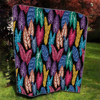Hawaii Colorful Tropical Leaves Quilt LT01 - Polynesian Pride