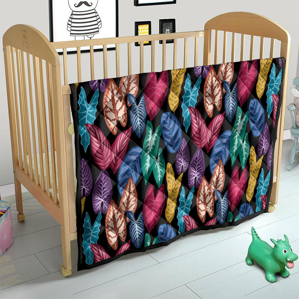 Hawaii Colorful Tropical Leaves Quilt LT01 - Polynesian Pride