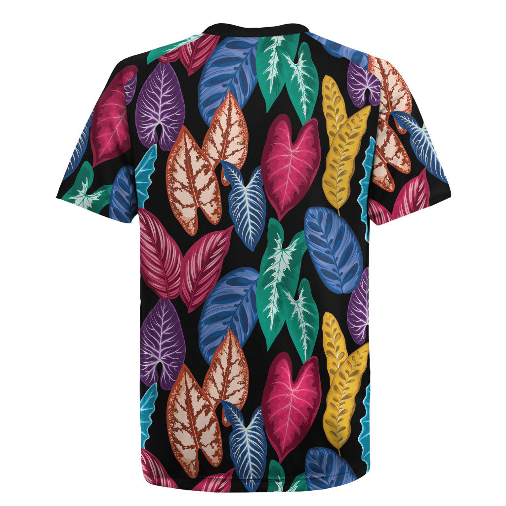 Hawaii Colorful Tropical Leaves Rugby Jersey LT01 - Polynesian Pride