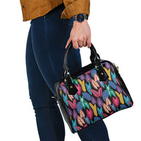 Hawaii Colorful Tropical Leaves Shoulder Handbag LT01 - Polynesian Pride