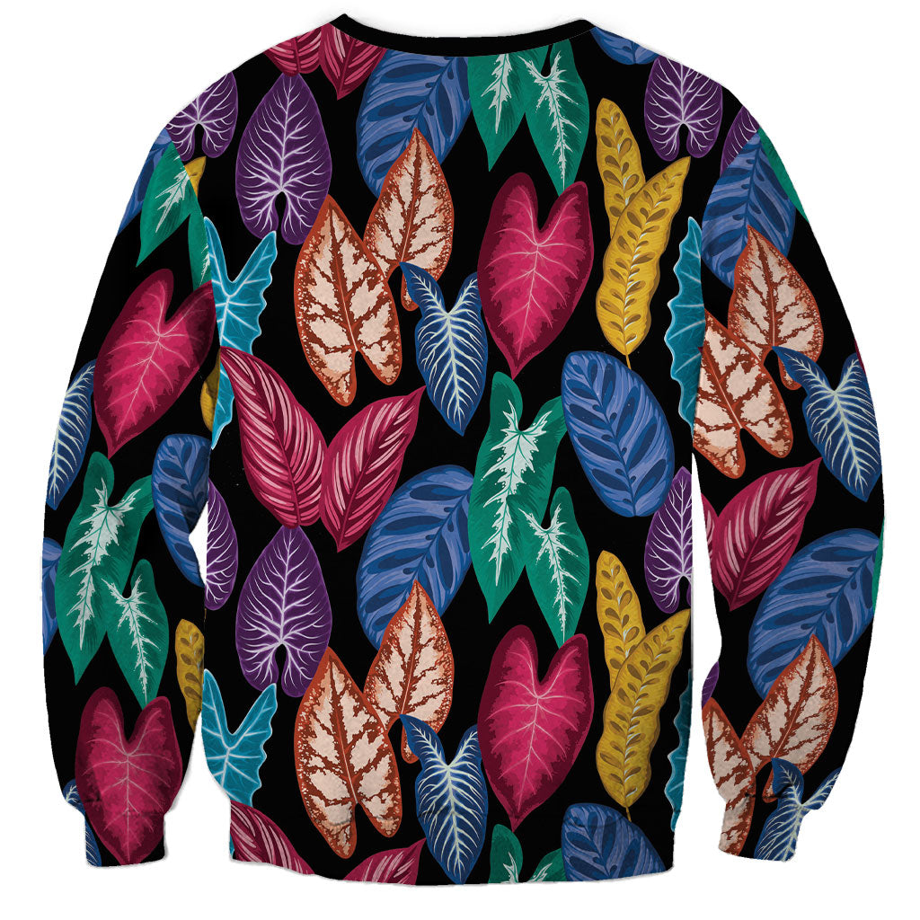 Hawaii Colorful Tropical Leaves Sweatshirt LT01 - Polynesian Pride