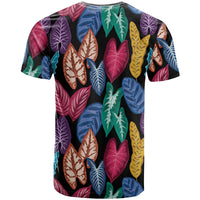 Hawaii Colorful Tropical Leaves T Shirt LT01 - Polynesian Pride
