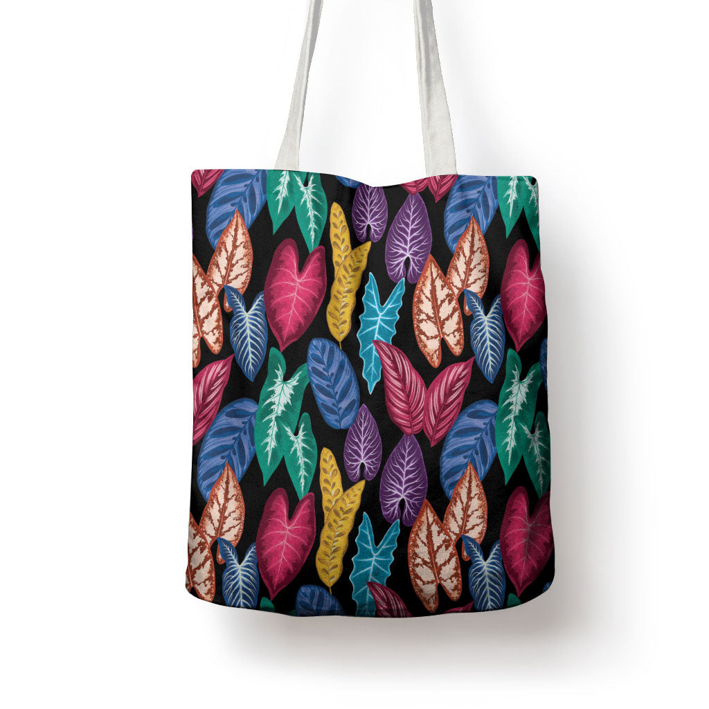 Hawaii Colorful Tropical Leaves Tote Bag LT01 - Polynesian Pride