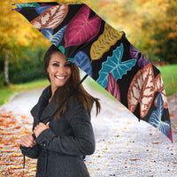 Hawaii Colorful Tropical Leaves Umbrella LT01 - Polynesian Pride