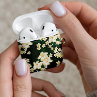Hawaii Hibiscus Plumeria Green AirPods Case Polynesian Pattern LT01 - Polynesian Pride