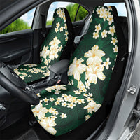 Hawaii Hibiscus Plumeria Green Car Seat Cover Polynesian Pattern LT01 - Polynesian Pride