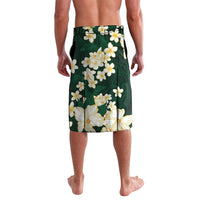 Hawaii Hibiscus Plumeria Green Lavalava Polynesian Pattern LT01 - Polynesian Pride