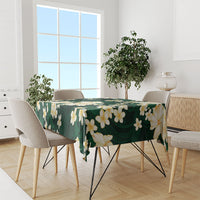 Hawaii Hibiscus Plumeria Green Tablecloth Polynesian Pattern LT01 - Polynesian Pride