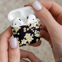 Hawaii Hibiscus Plumeria Purple AirPods Case Polynesian Pattern LT01 - Polynesian Pride