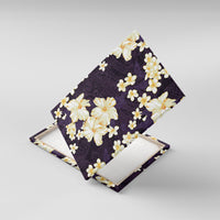 Hawaii Hibiscus Plumeria Purple Canvas Wall Art Polynesian Pattern LT01 With Frame Purple - Polynesian Pride