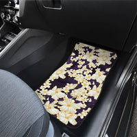 Hawaii Hibiscus Plumeria Purple Car Mats Polynesian Pattern LT01 - Polynesian Pride