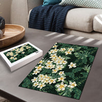 Hawaii Plumeria Tropical Leaves Puzzle Monstera Calathea Palm Fronds