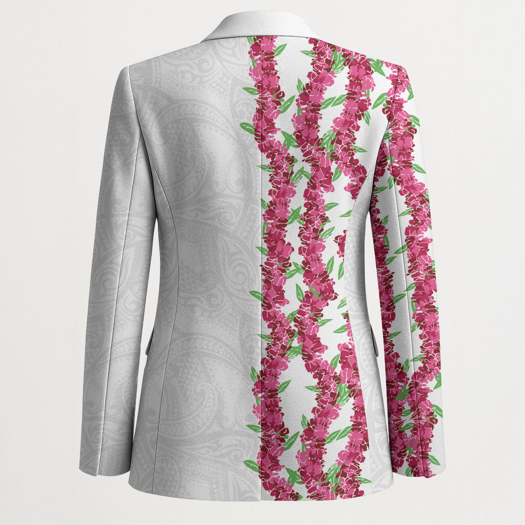 Hawaii Aalii Lei Blazer Aalii Ku Makani