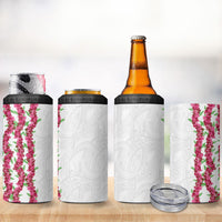 Hawaii Aalii Lei 4 in 1 Can Cooler Tumbler Aalii Ku Makani